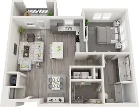 A3 - Aspen 1101 floor plan
